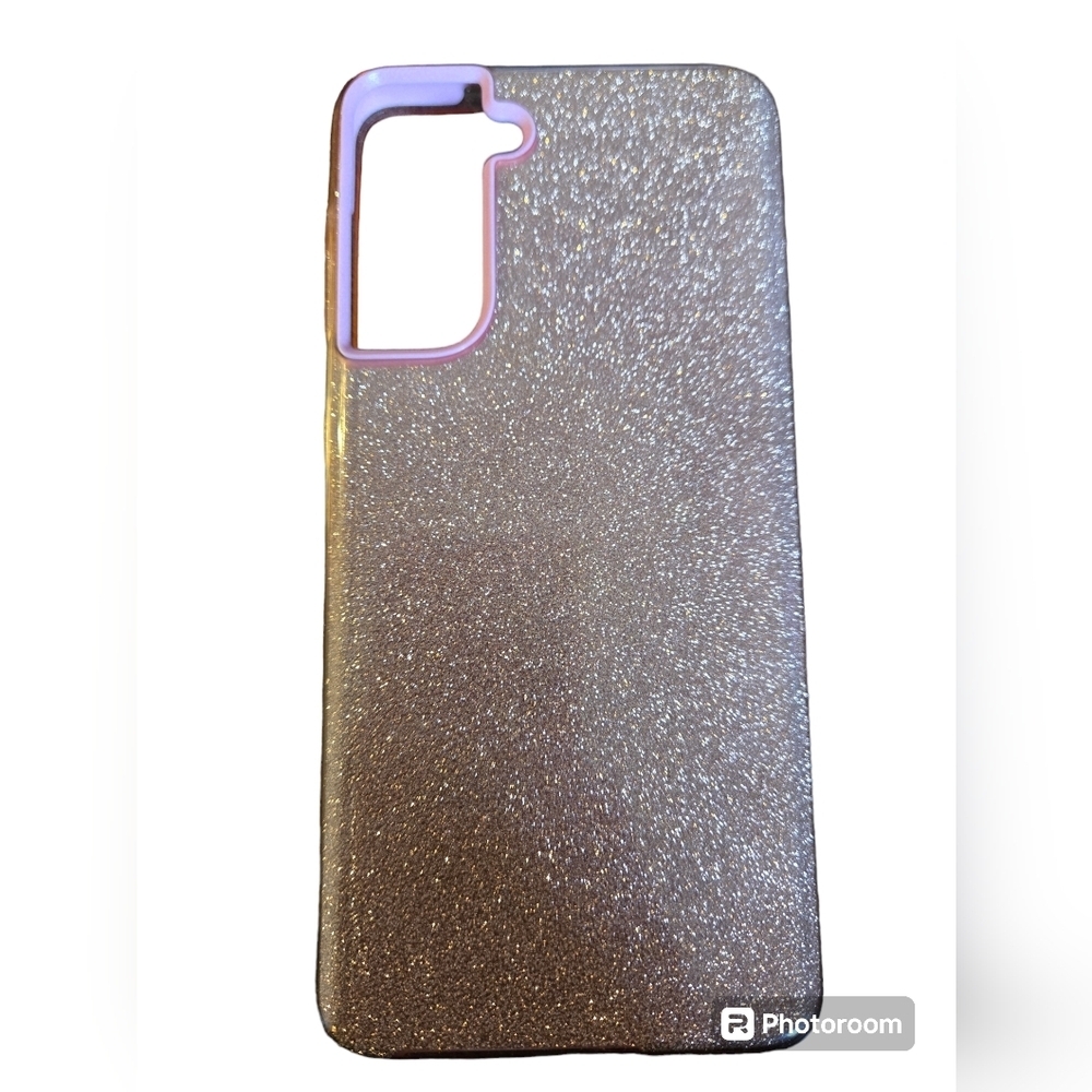 SAMSUNG Galaxy S21 Sparkly Pink Case